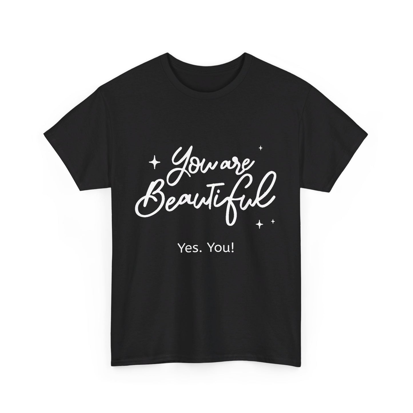 You are Beautiful - Black Tee.