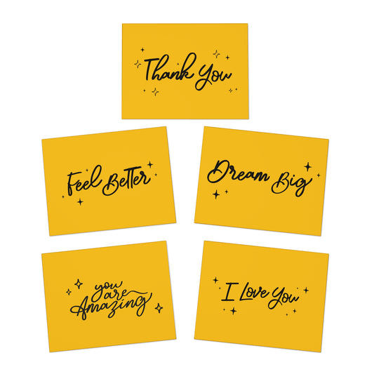 Variety Pack of Affirming Note Cards