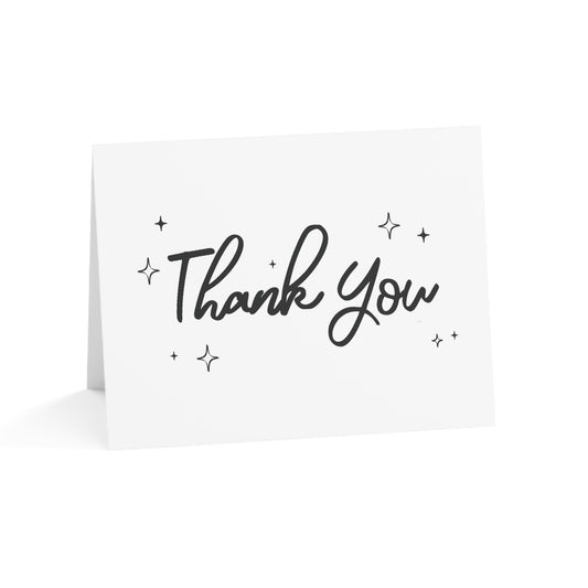 Thank You Note Cards -  Standard