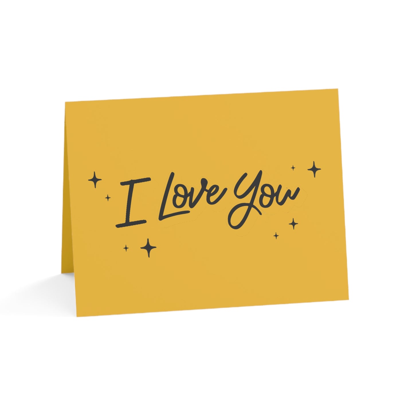 "I Love You" Note Card - Color