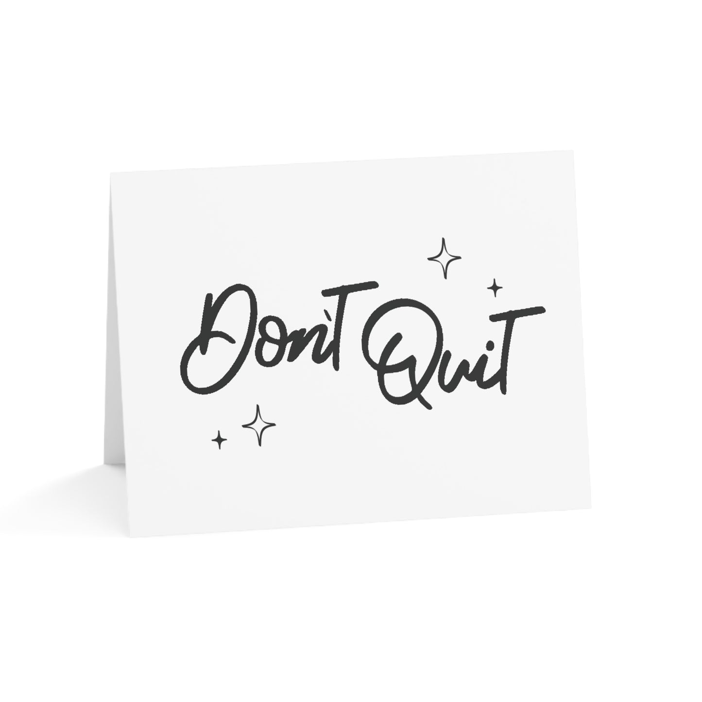 Don't Quit Note Card - Standard