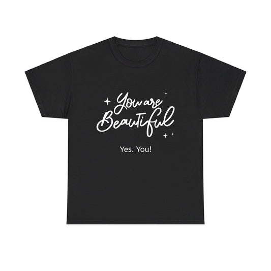 You are Beautiful - Black Tee.